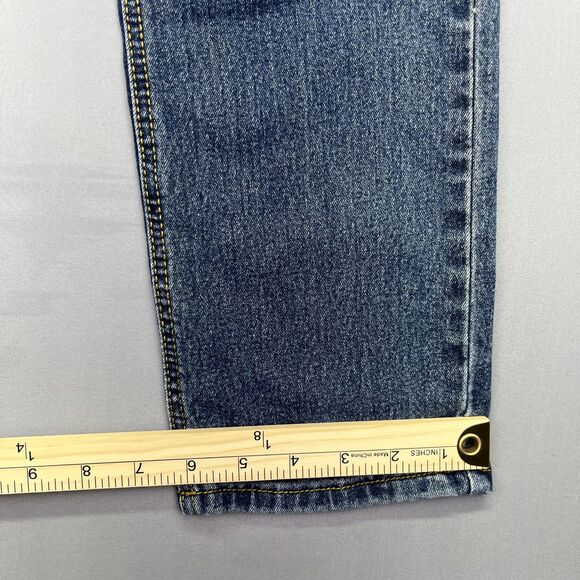 Smith and Mills Jeans Blue Denim Stretch Mens Size 33 Tailored Low Rise - Picture 6 of 14